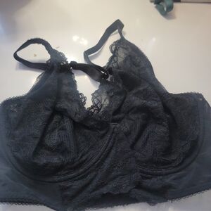 GOSSARD Superboost Longline Lace Bralette in Black UNDERWIRE